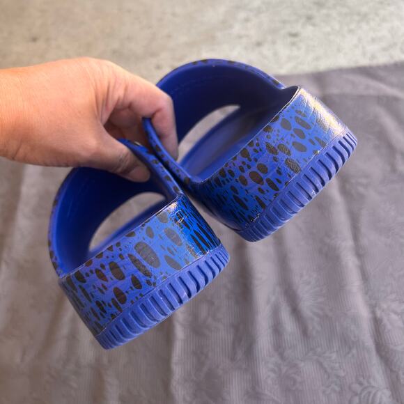 Nike Calm Slide Electric Pack- Racer Blue. Unisex, M8 / W9 - Picture 7 of 9